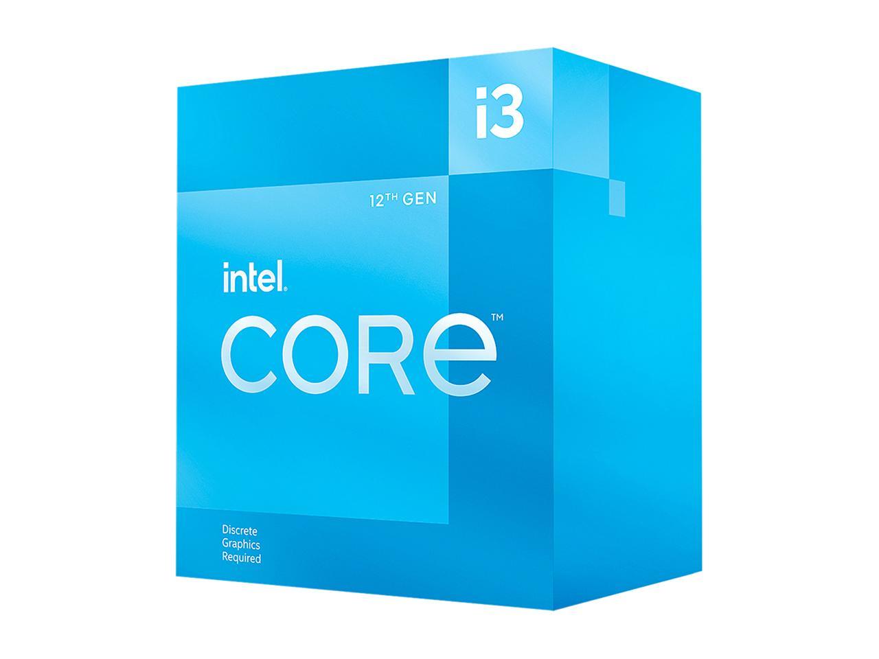 Intel Core i3-12100F - Core i3 12th Gen Alder Lake Quad-Core 3.3 GHz LGA 1700 58W Desktop Processor - BX8071512100F 2