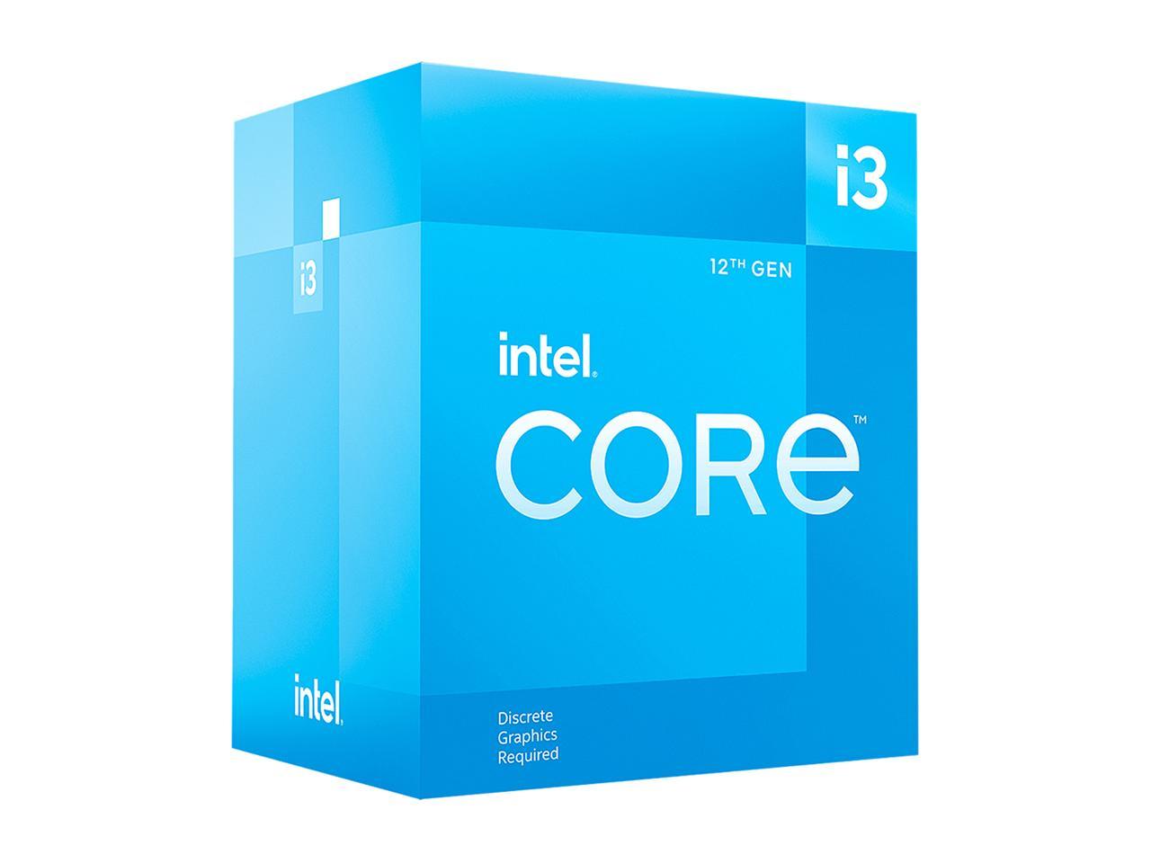 Intel Core i3-12100F - Core i3 12th Gen Alder Lake Quad-Core 3.3 GHz LGA 1700 58W Desktop Processor - BX8071512100F 4