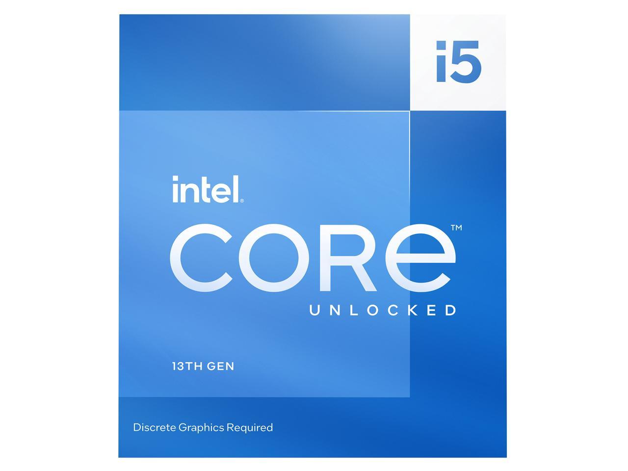 Intel Core i5-13600KF - Core i5 13th Gen Raptor Lake 14-Core (6P+8E) 3.5 GHz LGA 1700 125W None Integrated Graphics Desktop Processor - BX8071513600KF 2