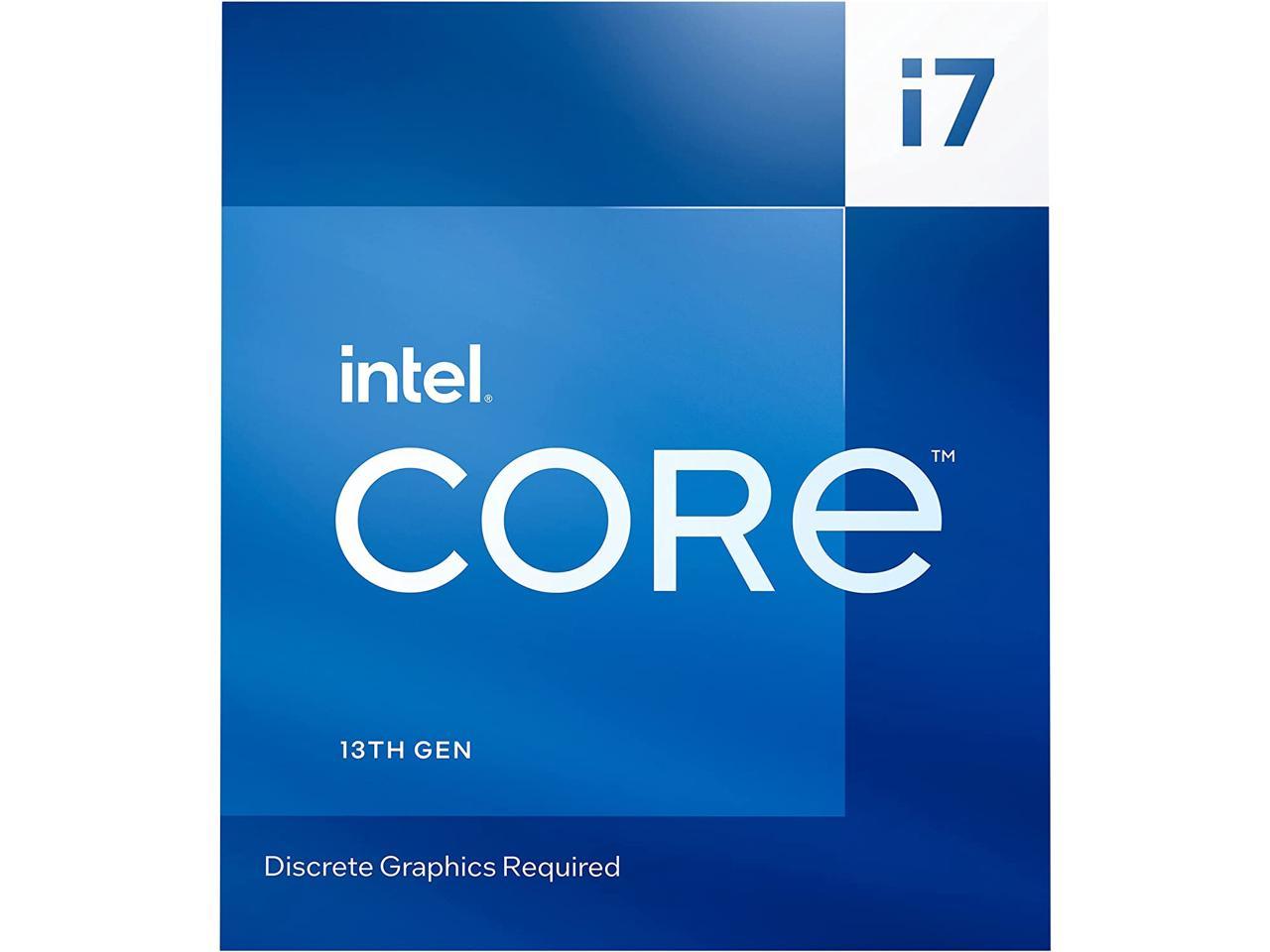 Intel Core i7-13700F Desktop Processor 16 cores (8 P-cores + 8 E-cores) 30MB Cache, up to 5.2 GHz - Box 2