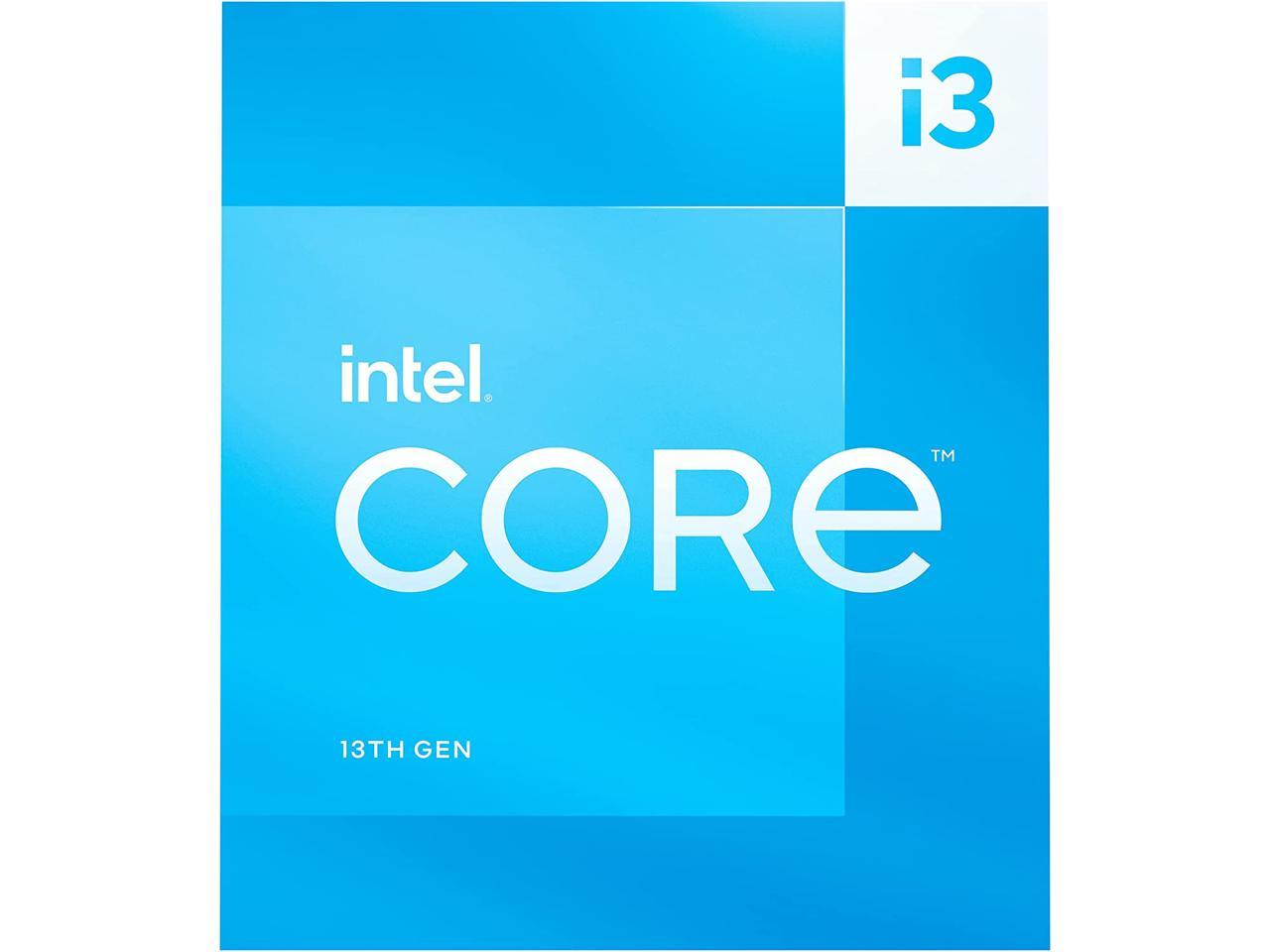 Intel Core i3-13100 Desktop Processor 4 cores (4 P-cores + 0 E-cores) 12MB Cache, up to 4.5 GHz - Box 2