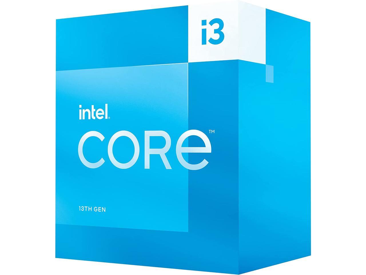 Intel Core i3-13100 Desktop Processor 4 cores (4 P-cores + 0 E-cores) 12MB Cache, up to 4.5 GHz - Box 3