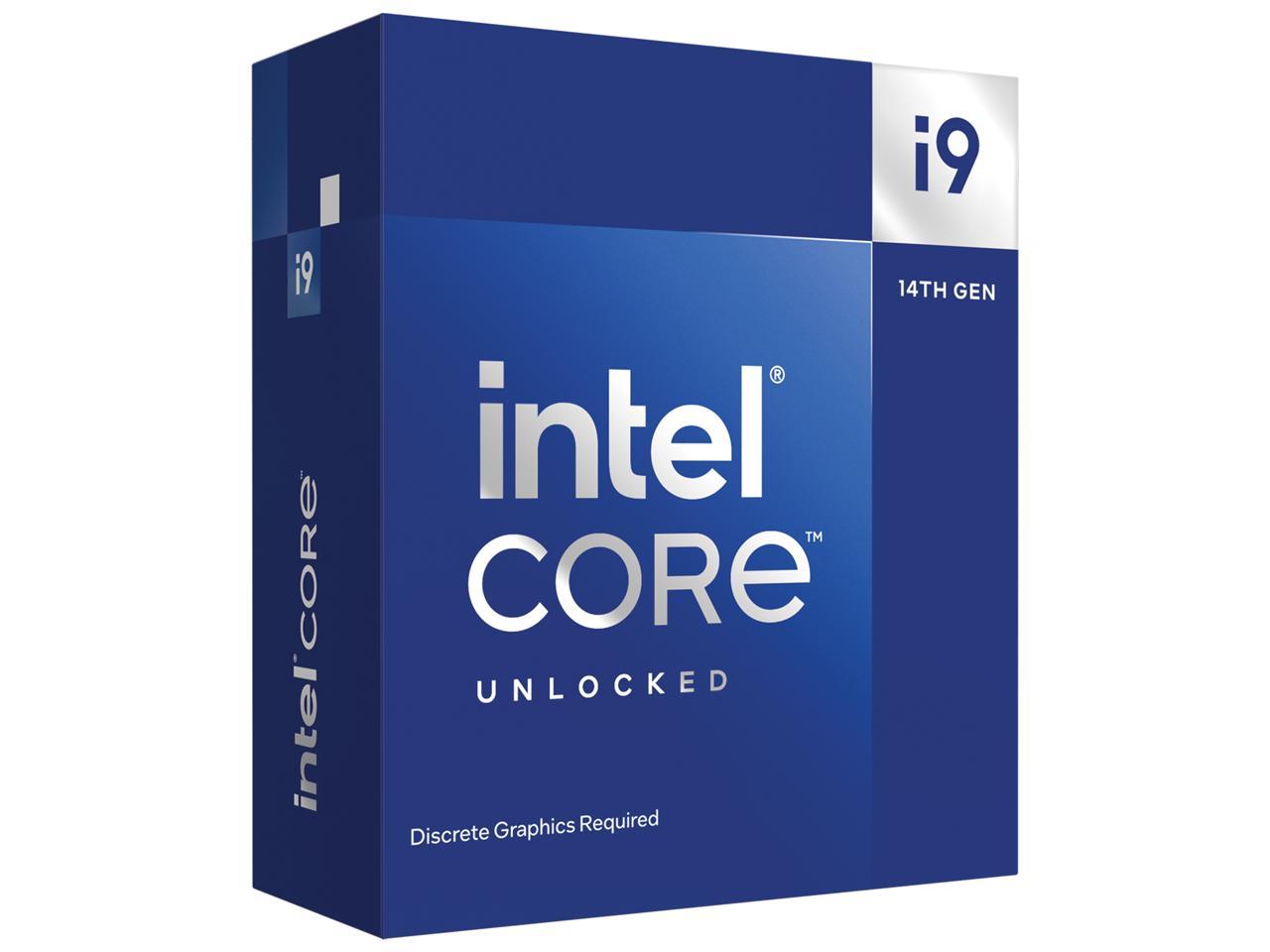 Intel Core i9-14900KF - Core i9 14th Gen 24-Core (8P+16E) LGA 1700 125W None Integrated Graphics Processor - Boxed - BX8071514900KF 1