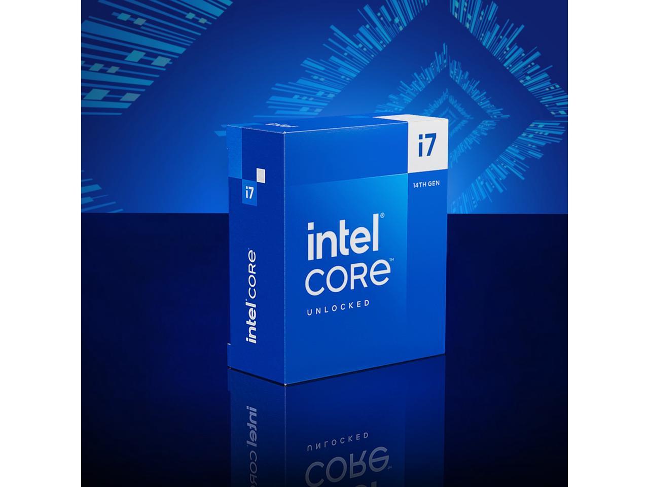 Intel Core i7-14700K - Core i7 14th Gen 20-Core (8P+12E) LGA 1700 125W Intel UHD Graphics 770 Processor - Boxed - BX8071514700K 3