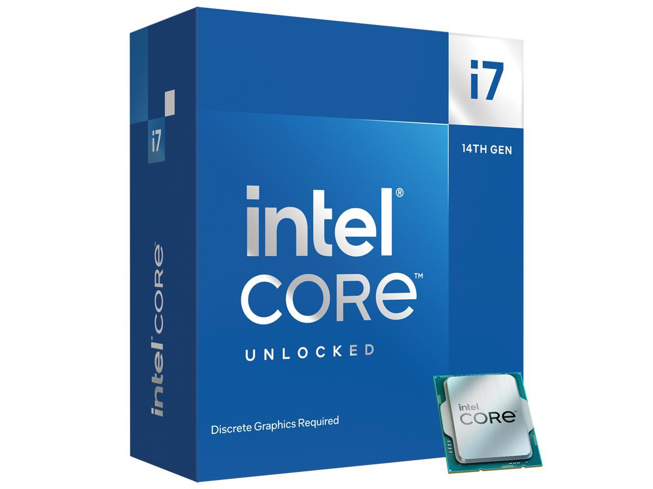 Intel Core i7-14700KF - Core i7 14th Gen 20-Core (8P+12E) LGA 1700 125W None Integrated Graphics Desktop Processor - Boxed - BX8071514700KF 2