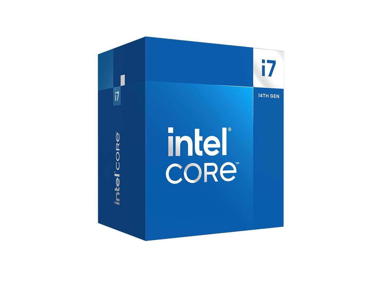 Intel Core i7-14700 - Core i7 14th Gen Raptor Lake 20-Core (8P+12E) LGA 1700 65W Intel UHD Graphics 770 Processor - BX8071514700 1