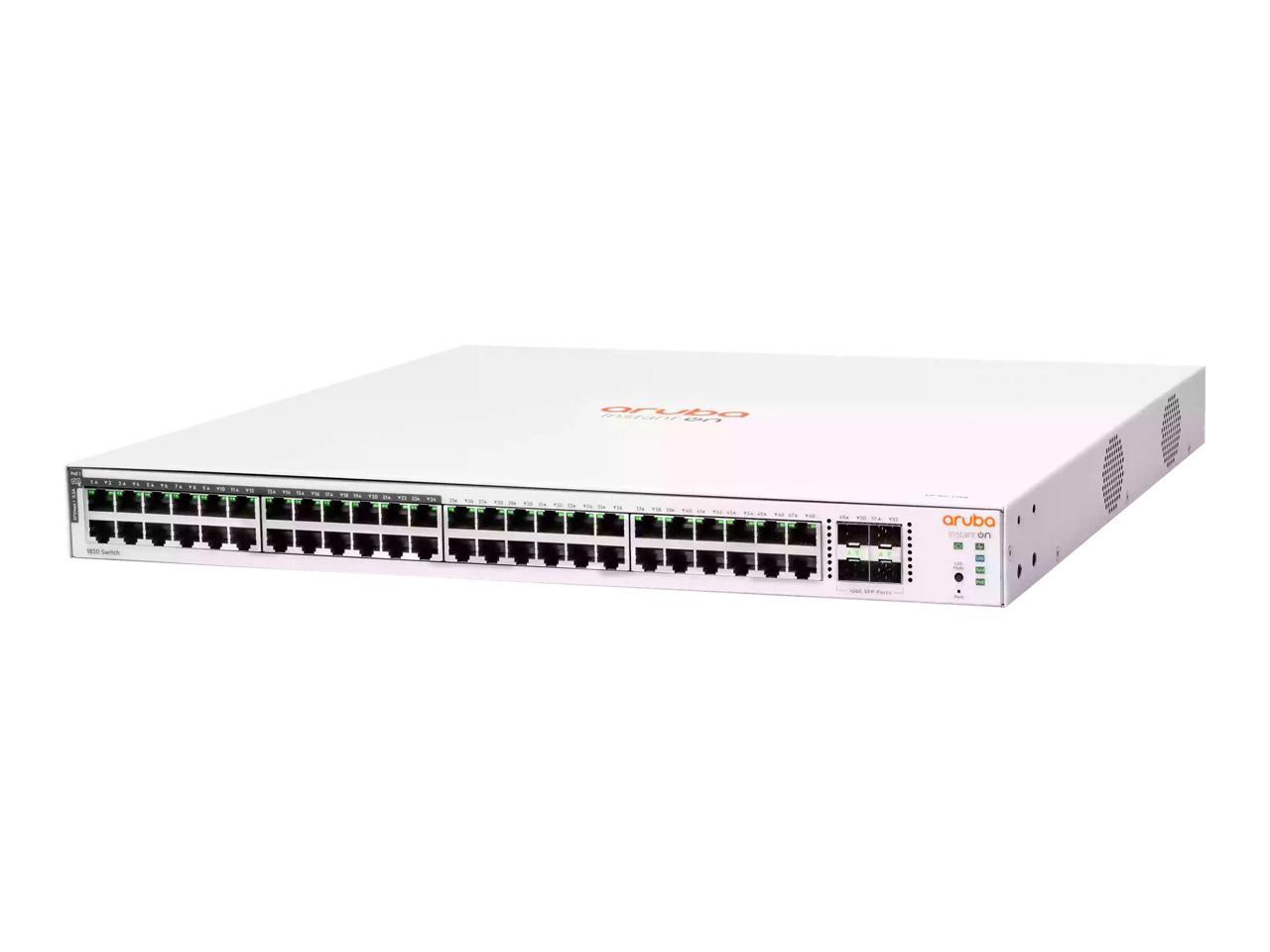 Aruba Instant On 1830 48G 24p Class4 PoE 4SFP 370W Switch 4