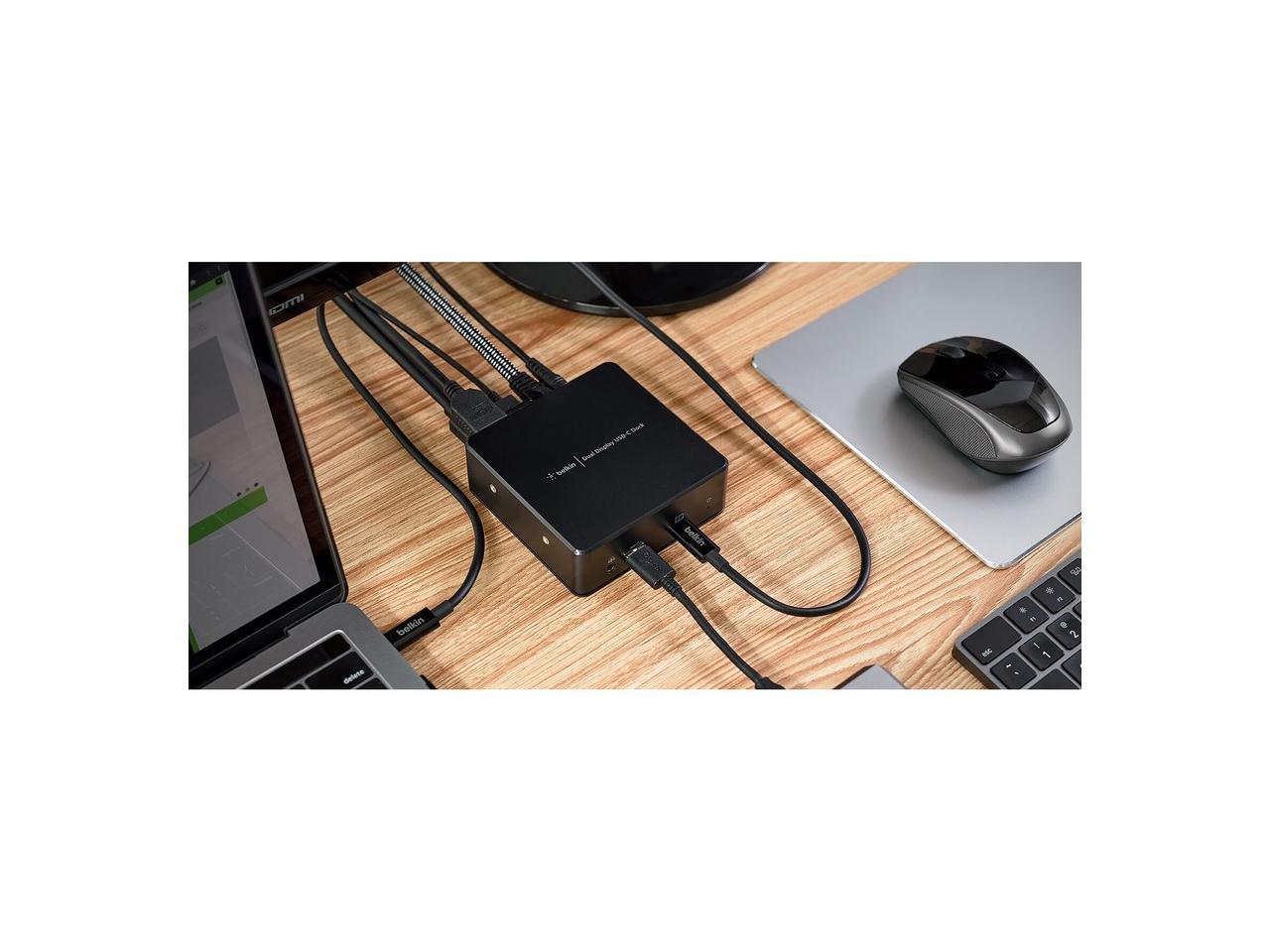 Belkin USB-C Dual Display Docking Station INC002ttBK 2