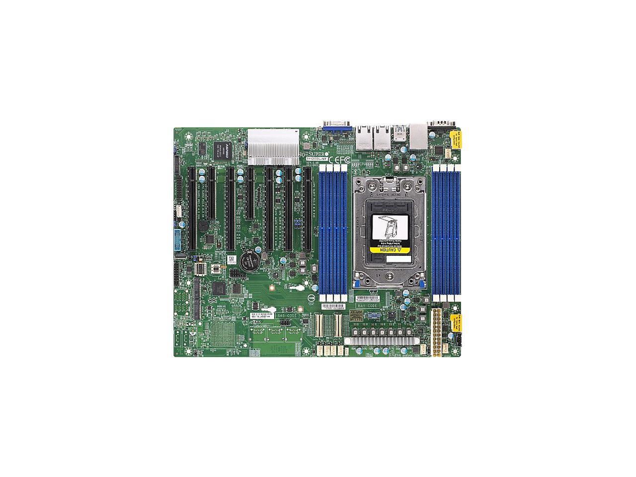 Supermicro Motherboard MBDH12SSLNTO Socket SP3 AMD EPYC 7003 Milan/7002 Roma Max 2TB DDR4 PCIE ATX 1