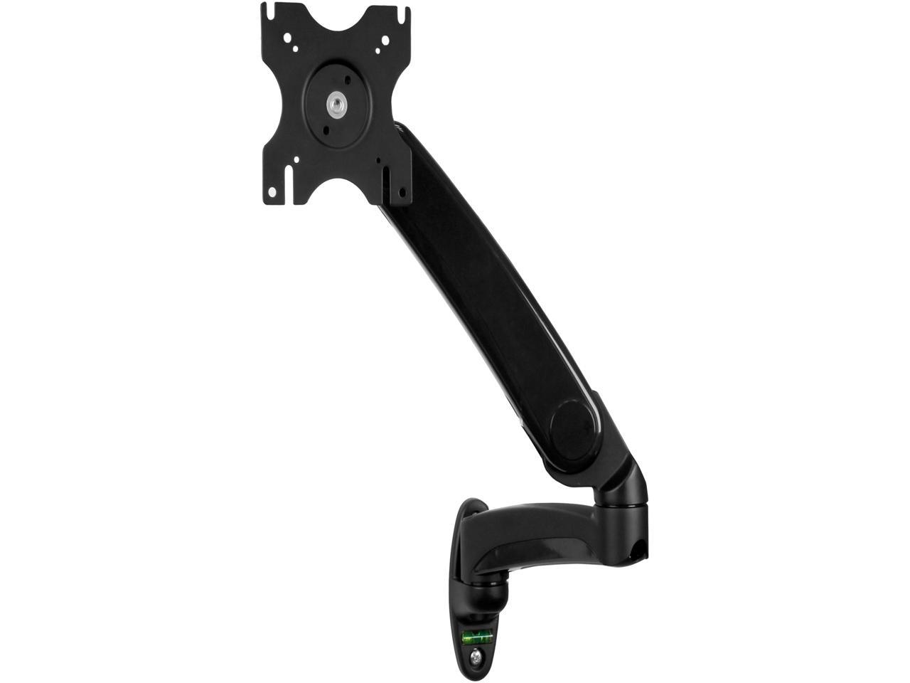 StarTech.com ARMPIVWALL Wall Mount Monitor Arm - Full Motion Articulating - Adjustable - Supports Monitors 12" to 34" - VESA Monitor Wall Mount - Black (ARMPIVWALL) 1