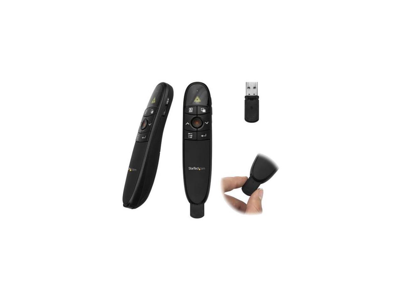 StarTech.com Presentation Remote - Wireless Presenter - PowerPoint Remote Presentation Clicker - 90ft / 27m 1