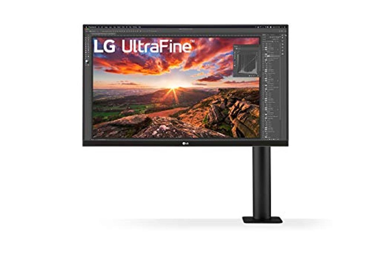 LG UltraFine 27BN88U-B 27" UHD 3840 x 2160 (4K) HDMI, DisplayPort, USB, Audio FreeSync (AMD Adaptive Sync) Built-in Speakers IPS Monitor for Business with Ergonomic Stand 1