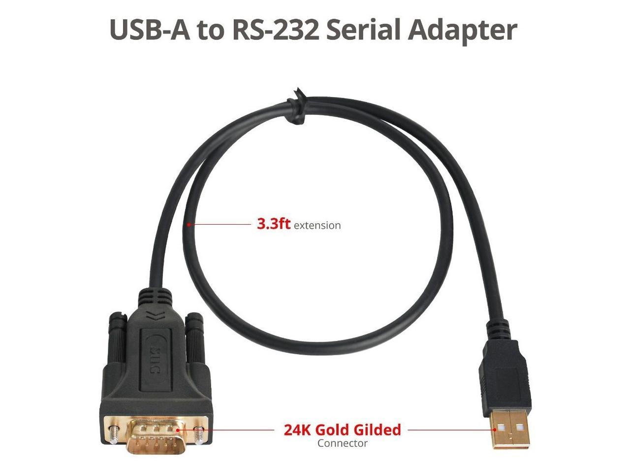 USB TO RS232 SERIAL ADAPTER 5