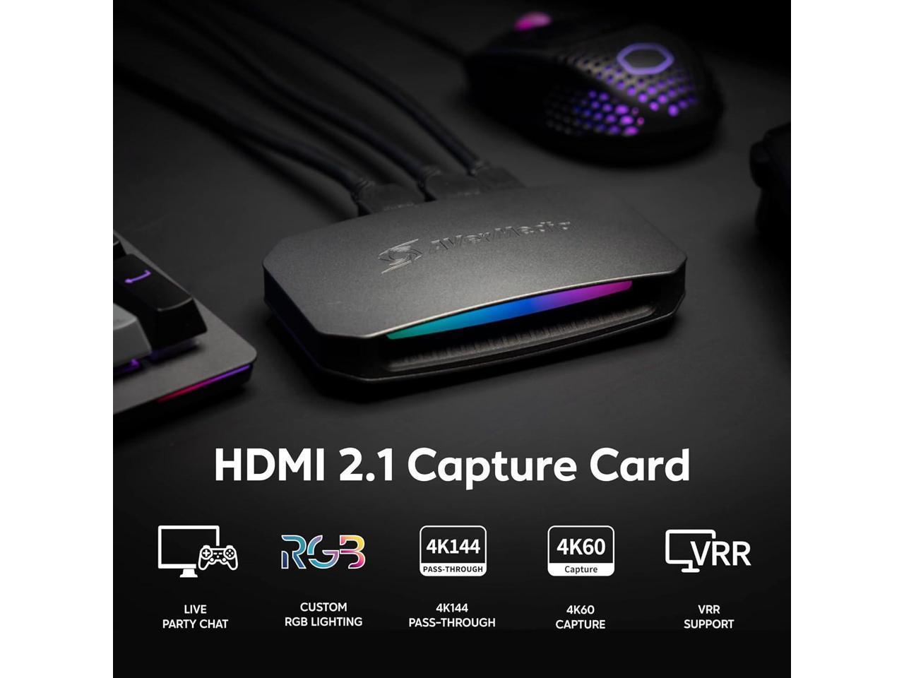 AVerMedia GC553G2 Live Gamer Ultra 2.1-4K Plug & Play Capture Card with VRR and HDR Support for Gaming and Streaming 5