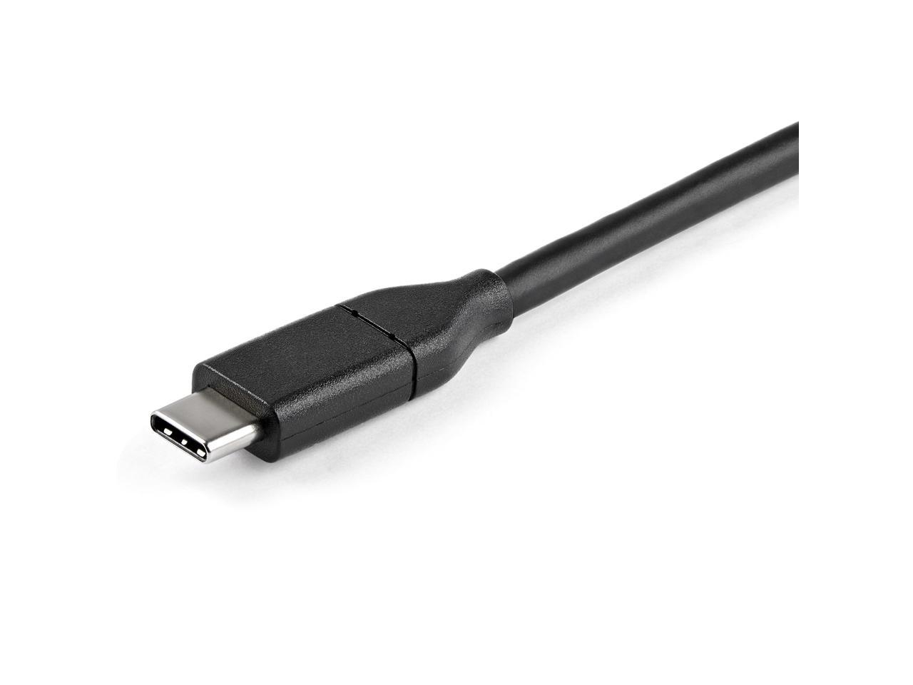 StarTech.com 3.3 ft. (1 m) USB C to DisplayPort 1.2 Cable - Bidirectional - 4K 60Hz - Thunderbolt 3 - USB Type C Adapter Cable (CDP2DP1MBD) 3