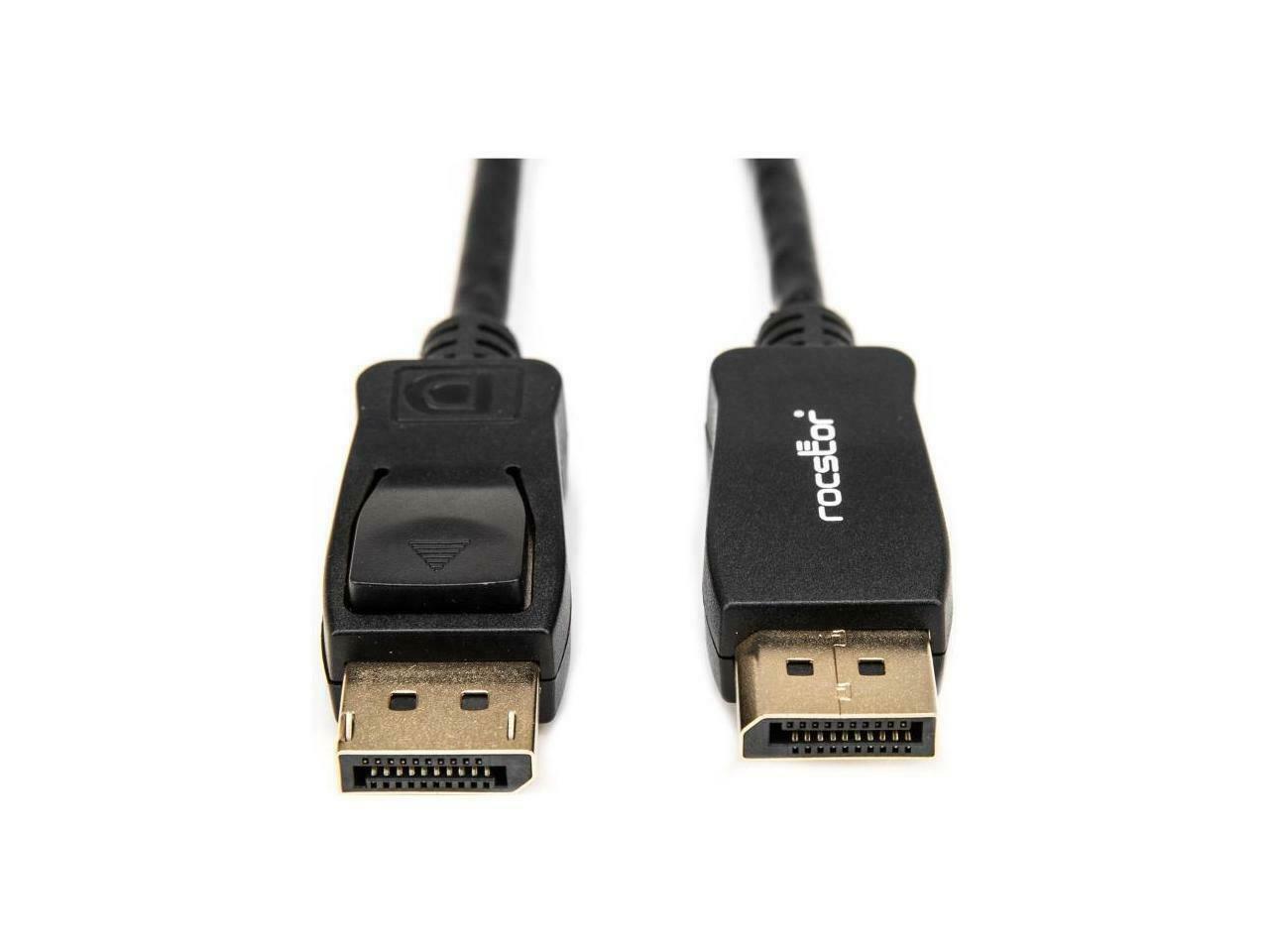 Rocstor 15ft DisplayPort 1.2 Cable M/M - DP 4k 2