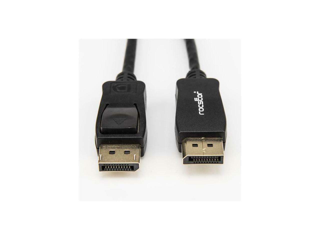 Rocstor 15ft DisplayPort 1.2 Cable M/M - DP 4k 1