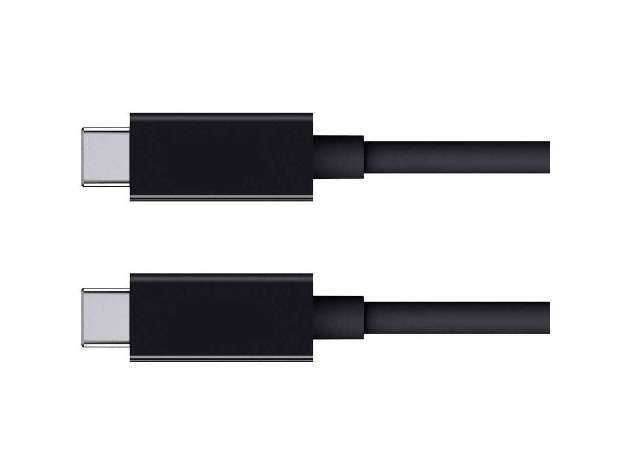 4Xem Usb-C To Usb-C Cable M/M Usb 3.1 Gen 2 10Gbps 3Ft Black 3