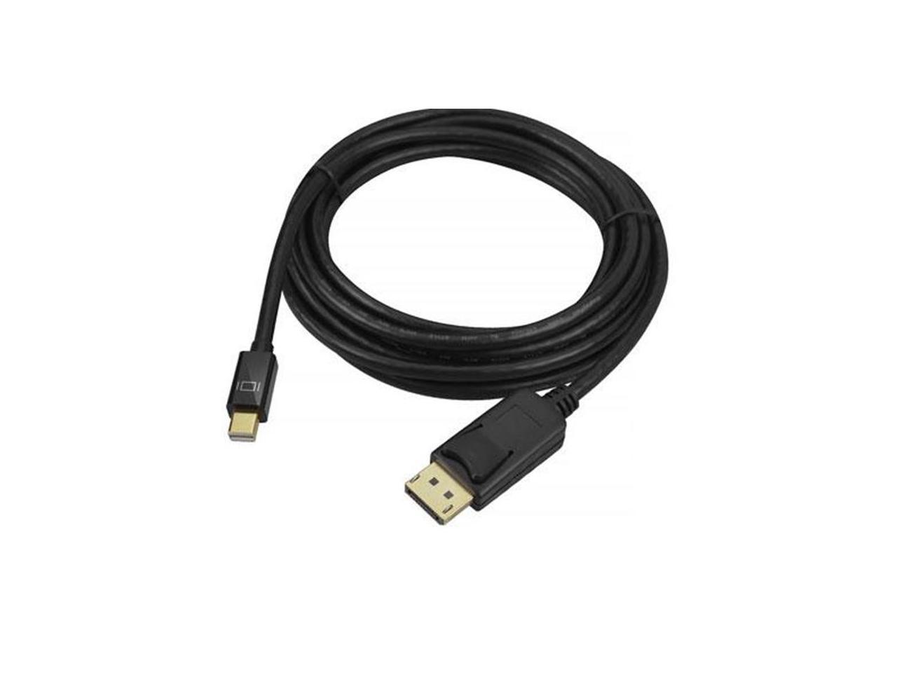 SIIG CB-DP1K12-S1 Displayport Cable - Displayport (M) To Mini Displayport (M) - 10 Ft ( Displayport 1.2 ) - Black 5