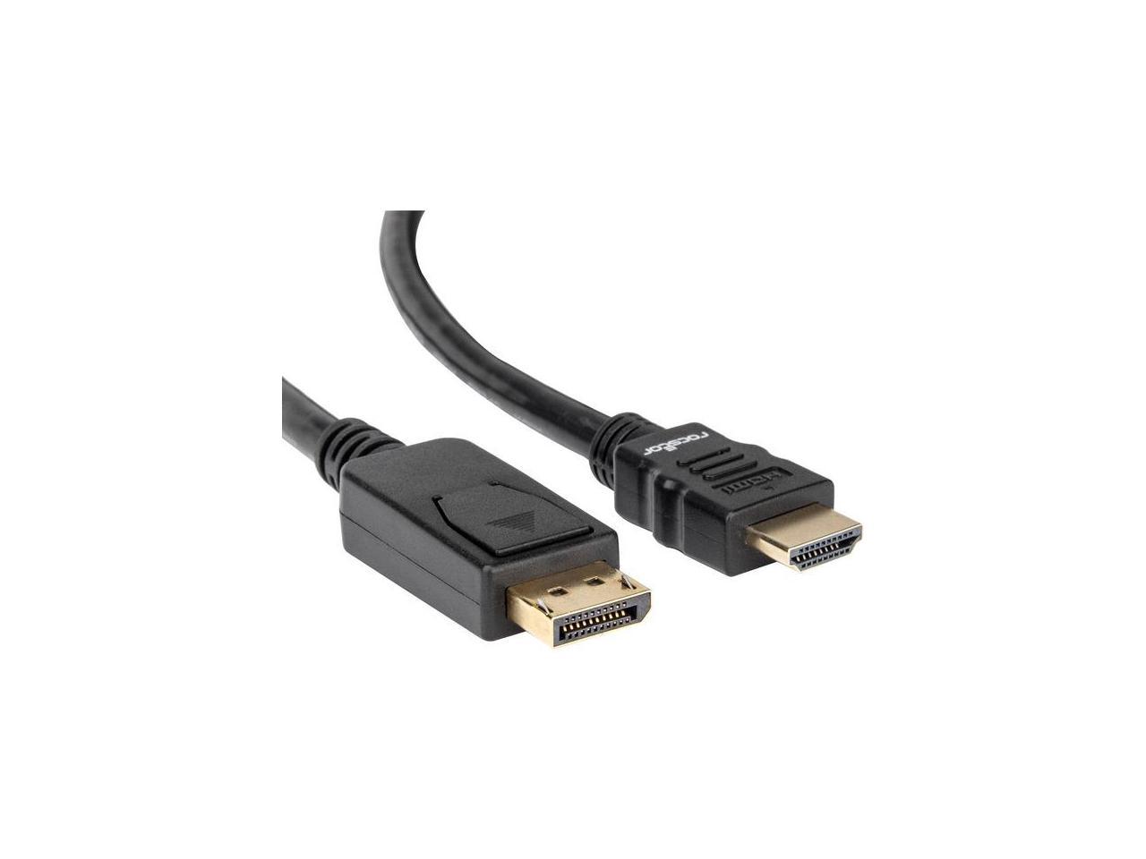 Rocstor DisplayPort/HDMI Audio/Video Cable Y10C261B1 1