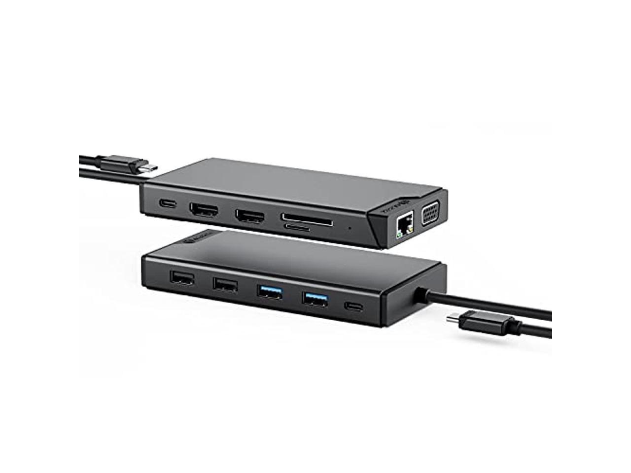 Alogic USB-C 12-in-1 Dual Display Mini Dock MV2 DUCDMV2 2