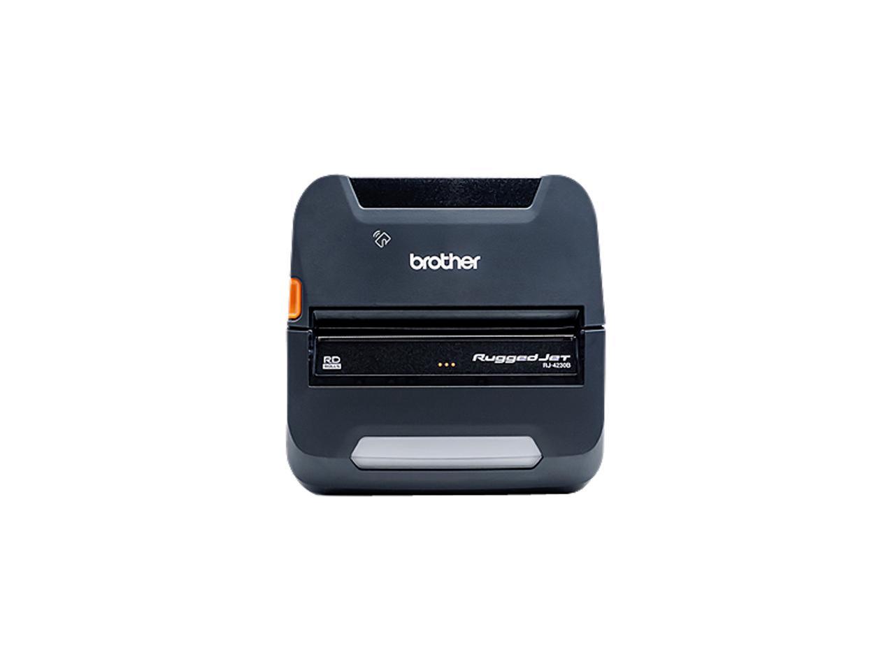 Brother Ruggedjet 4230BL Direct Thermal Printer - Monochrome Portable Label/Receipt Print (Rj4230bl) 1