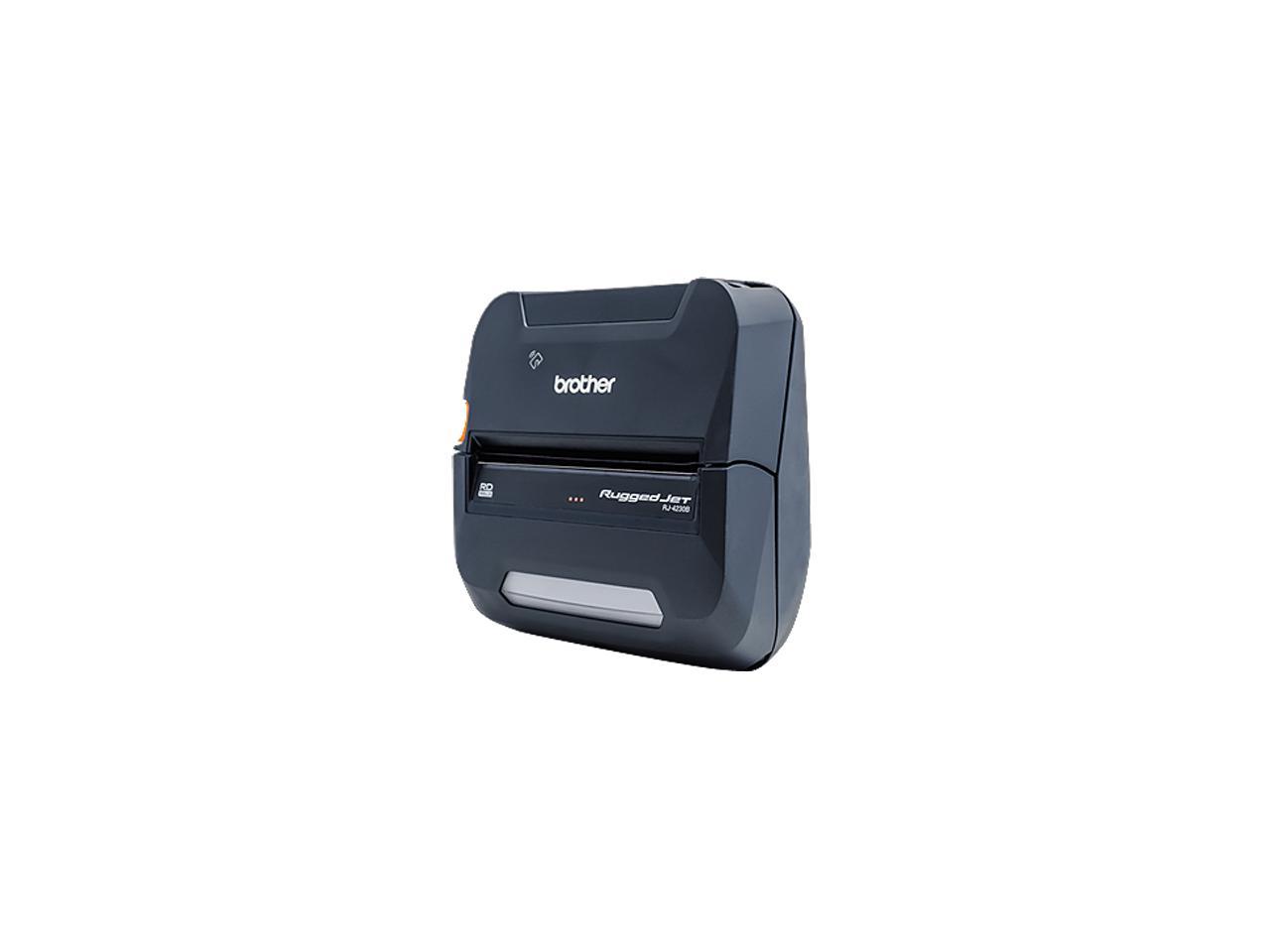 Brother Ruggedjet 4230BL Direct Thermal Printer - Monochrome Portable Label/Receipt Print (Rj4230bl) 2