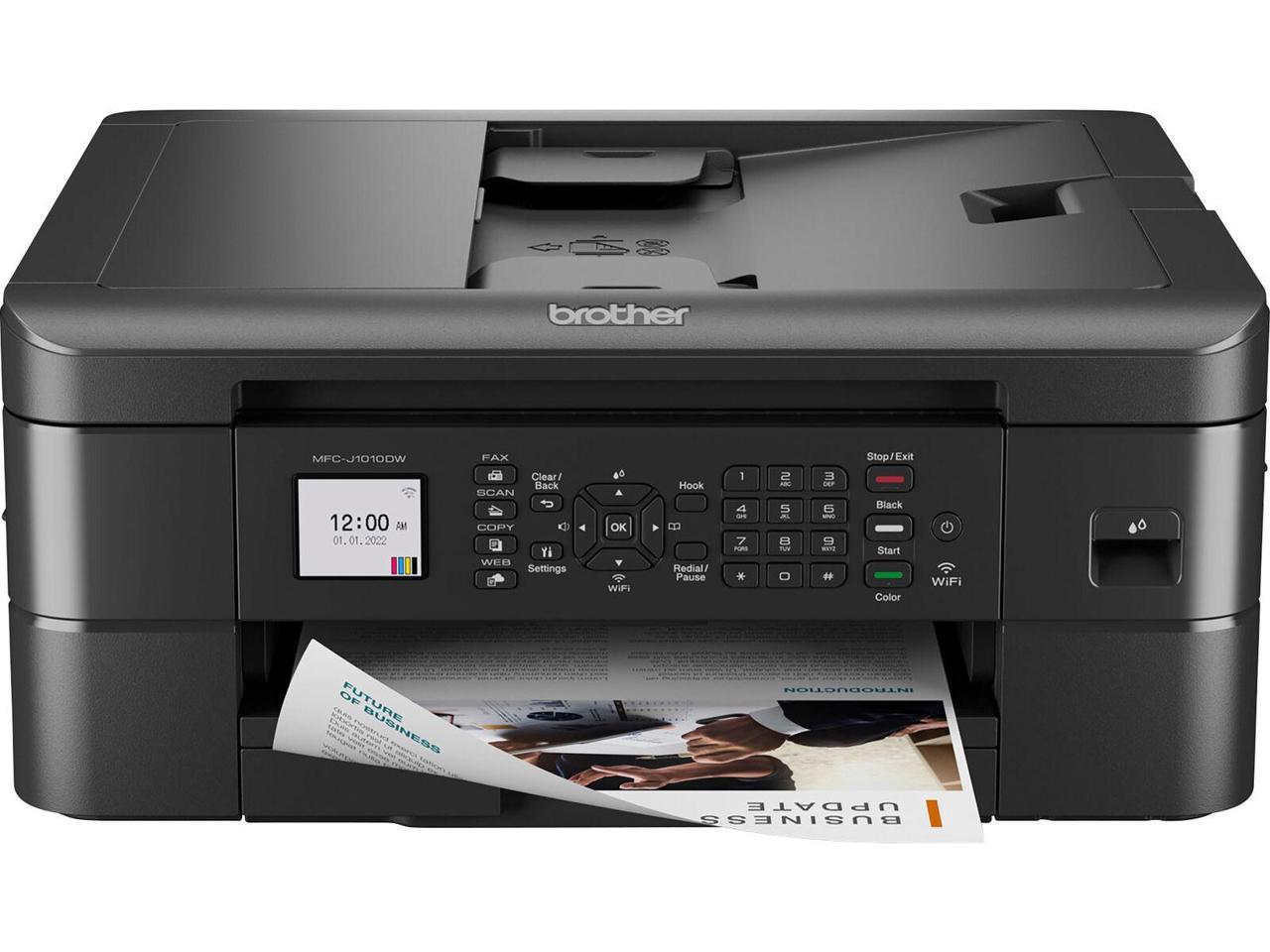 Brother MFC-J1010DW Wireless Color Inkjet All-in-One Printer with Mobile Device and Duplex Printing 2