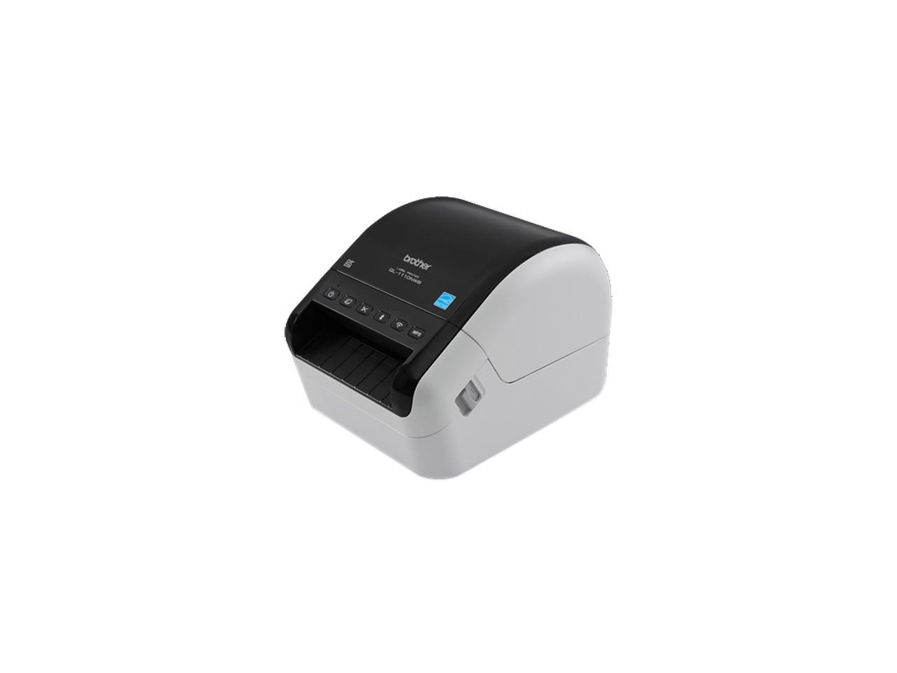 Brother QL-1110NWB 4" Wide Format, Professional Direct Thermal Label Printer, USB, USB Host, Bluetooth 2.1+EDR, Wireless (b/g/n), Ethernet, WirelessDirect, Auto Cutter - White/Black 2