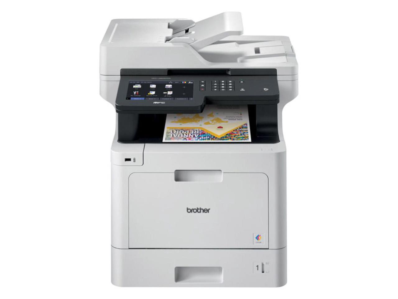 Brother Business Color Laser All-in-One Printer with Low-cost Printing, Duplex Print, Scan, Copy and Wireless Networking Model MFCL8905CDW 3