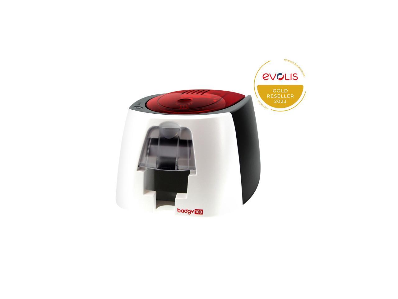 EVOLIS BADGY100 COLOR ID CARD PRINTER 1