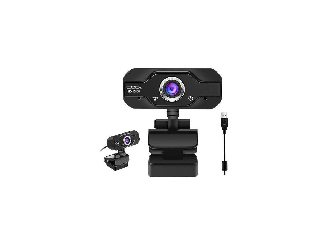 CODi Aquila HD 1080P Fixed Focus Webcam Black (A05024) 1