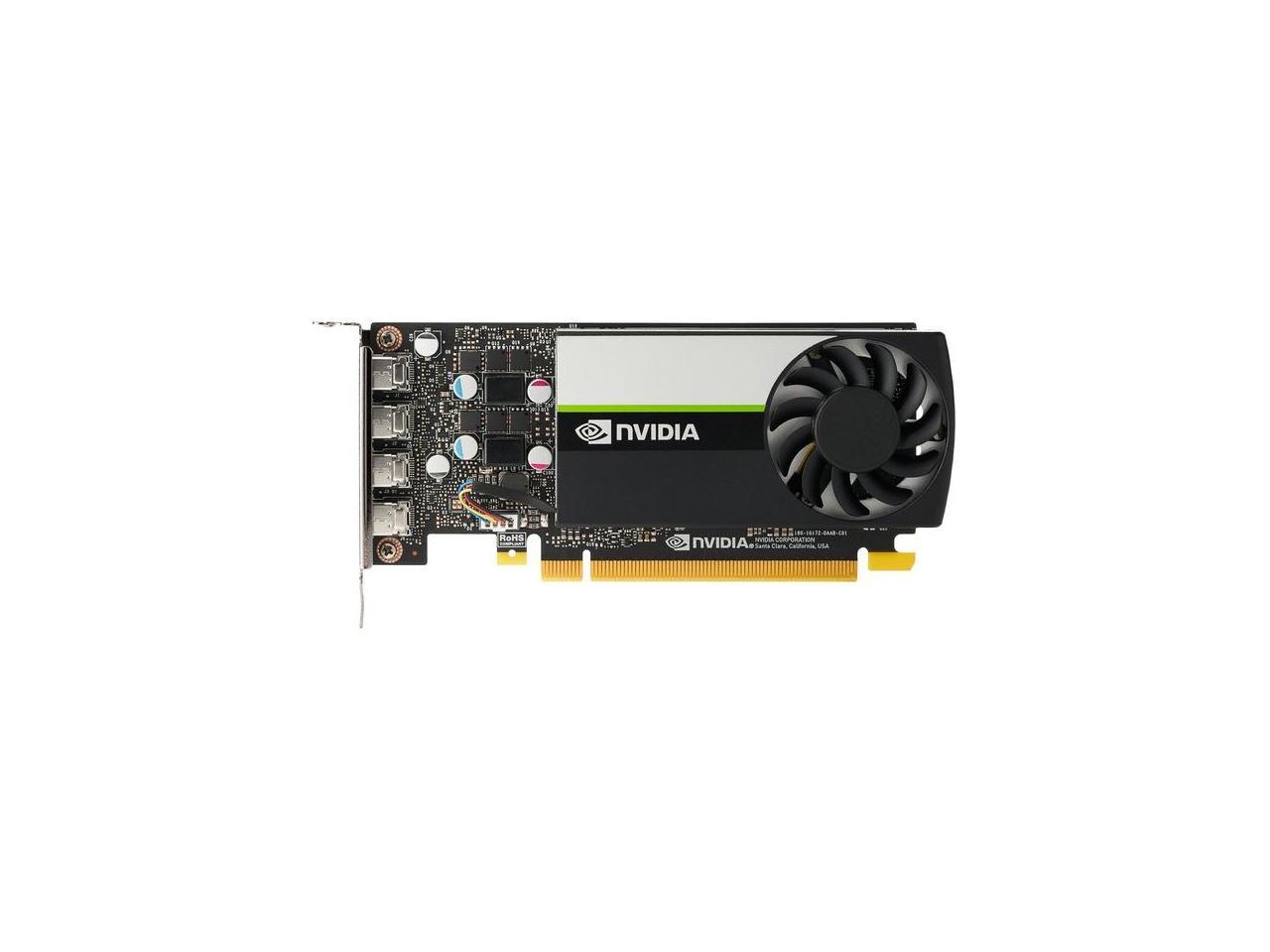 HP NVIDIA Quadro T1000 4GB GDDR6 PCIe Graphic Card 20X22AT 3