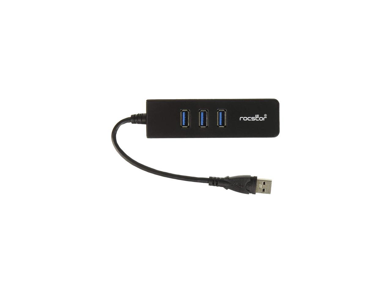 Rocstor Premium 3 Port Portable Usb 3 2