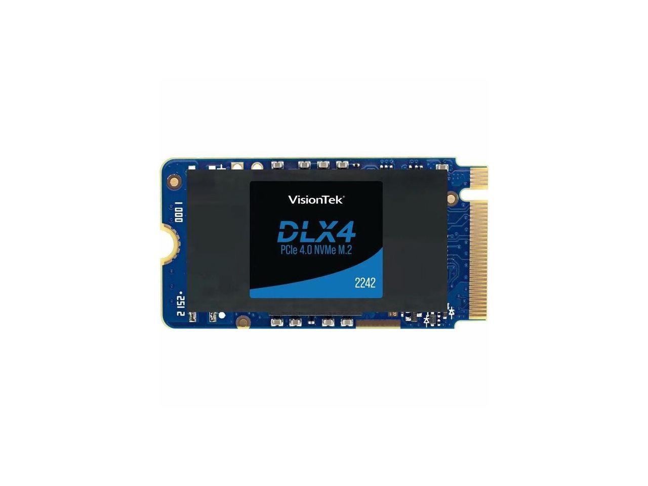 VisionTek DLX4 512GB M.2 2242 PCIe NVMe Internal SSD 901561 2