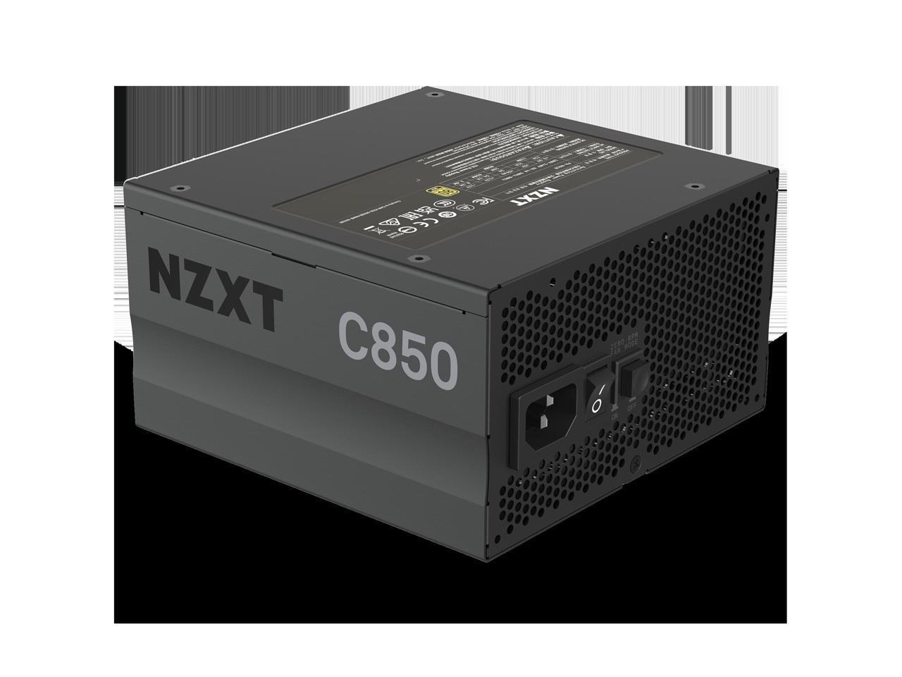 NZXT C850 - C Series ATX 850 Watt 80 Plus Gold v2 (2022) Full-modular Power Supply, US Power Cord 2