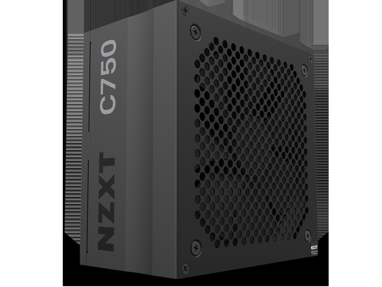 NZXT C750 - C Series ATX 750 Watt 80 Plus Gold v2 (2022) Full-modular Power Supply, US Power Cord 1