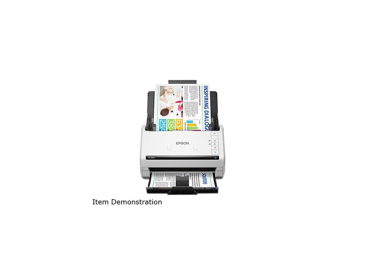 Epson DS-530 II Duplex 600 dpi 35ppm USB 3.0 Document Scanner 2