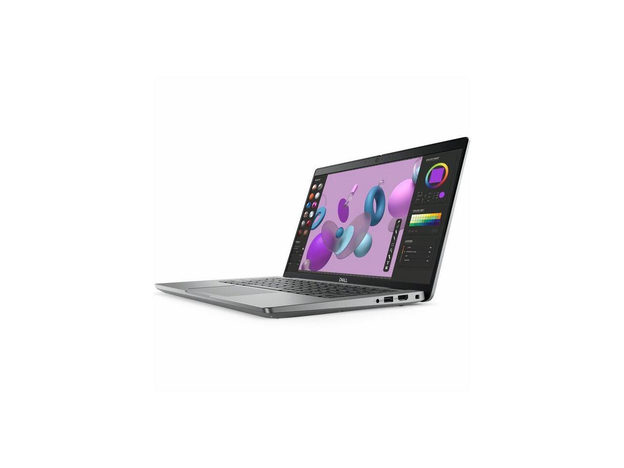 Dell Precision 3000 3480 14" Mobile Workstation - Full HD - 1920 x 1080 - Intel Core i7 13th Gen i7-1360P Dodeca-core (12 Core) 2.20 GHz - 16 GB Total RAM - 512 GB SSD - Titan Gray - Intel Chip - 1