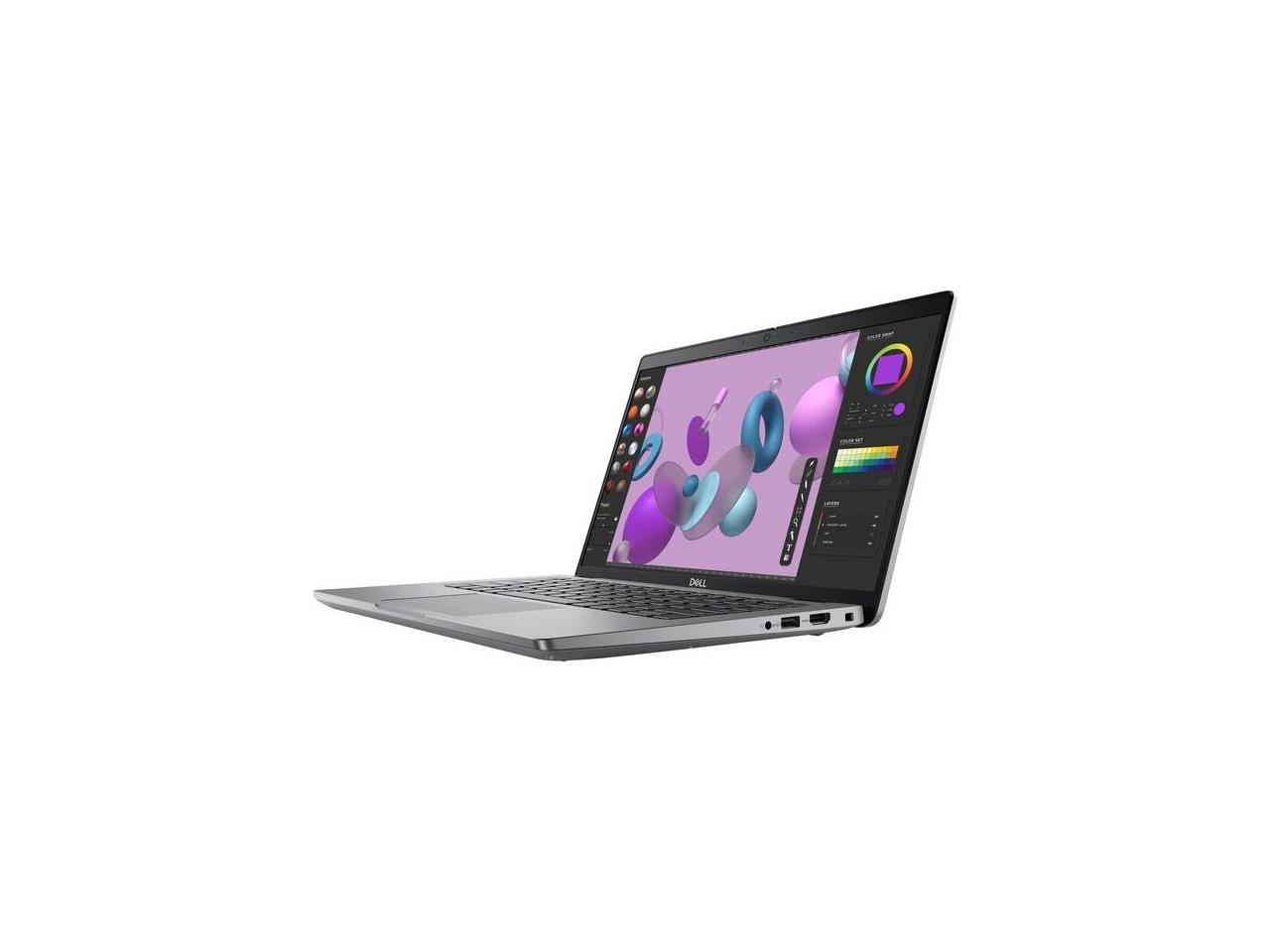 Dell Precision 3000 3480 14" Mobile Workstation - Full HD - 1920 x 1080 - Intel Core i7 13th Gen i7-1370P Tetradeca-core (14 Core) 1.90 GHz - 32 GB Total RAM - 512 GB SSD - Titan Gray - Intel Chi 1