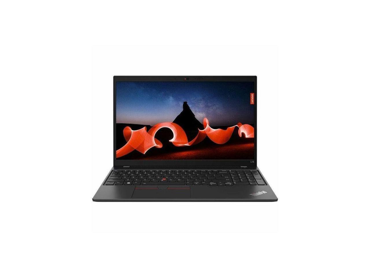 Lenovo ThinkPad L15 Gen 4 21H3001FUS 15.6" Notebook - Full HD - 1920 x 1080 - Intel Core i5 13th Gen i5-1335U Deca-core (10 Core) - 16 GB Total RAM - 512 GB SSD - Thunder Black - Intel Chip - Win 1