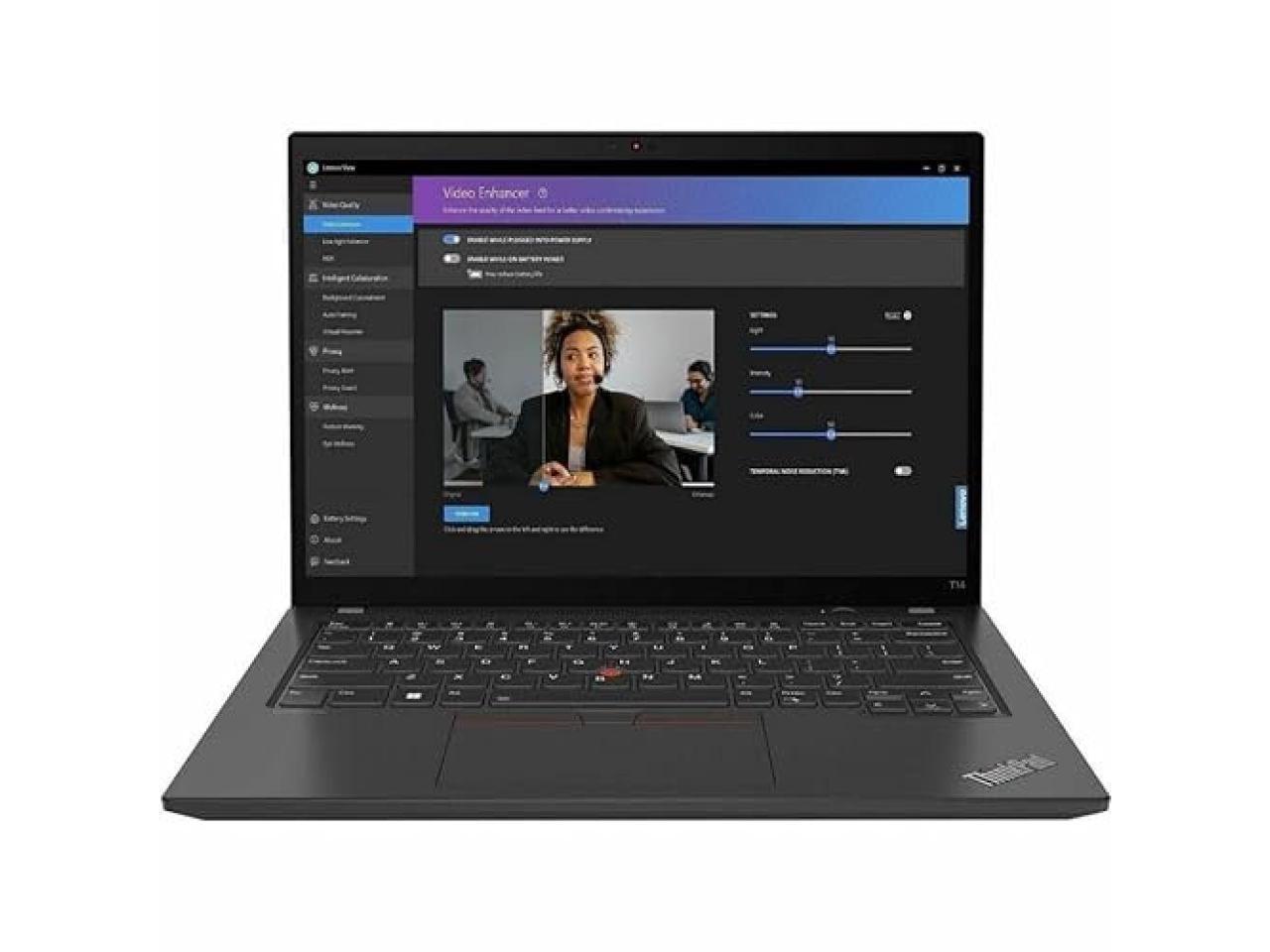 Lenovo ThinkPad T14 Gen 4 21K30004US 14" Notebook - WUXGA - 1920 x 1200 - AMD Ryzen 5 PRO 7540U Hexa-core (6 Core) 3.20 GHz - 16 GB Total RAM - 16 GB On-Board Memory - 256 GB SSD - Thunder Black 2