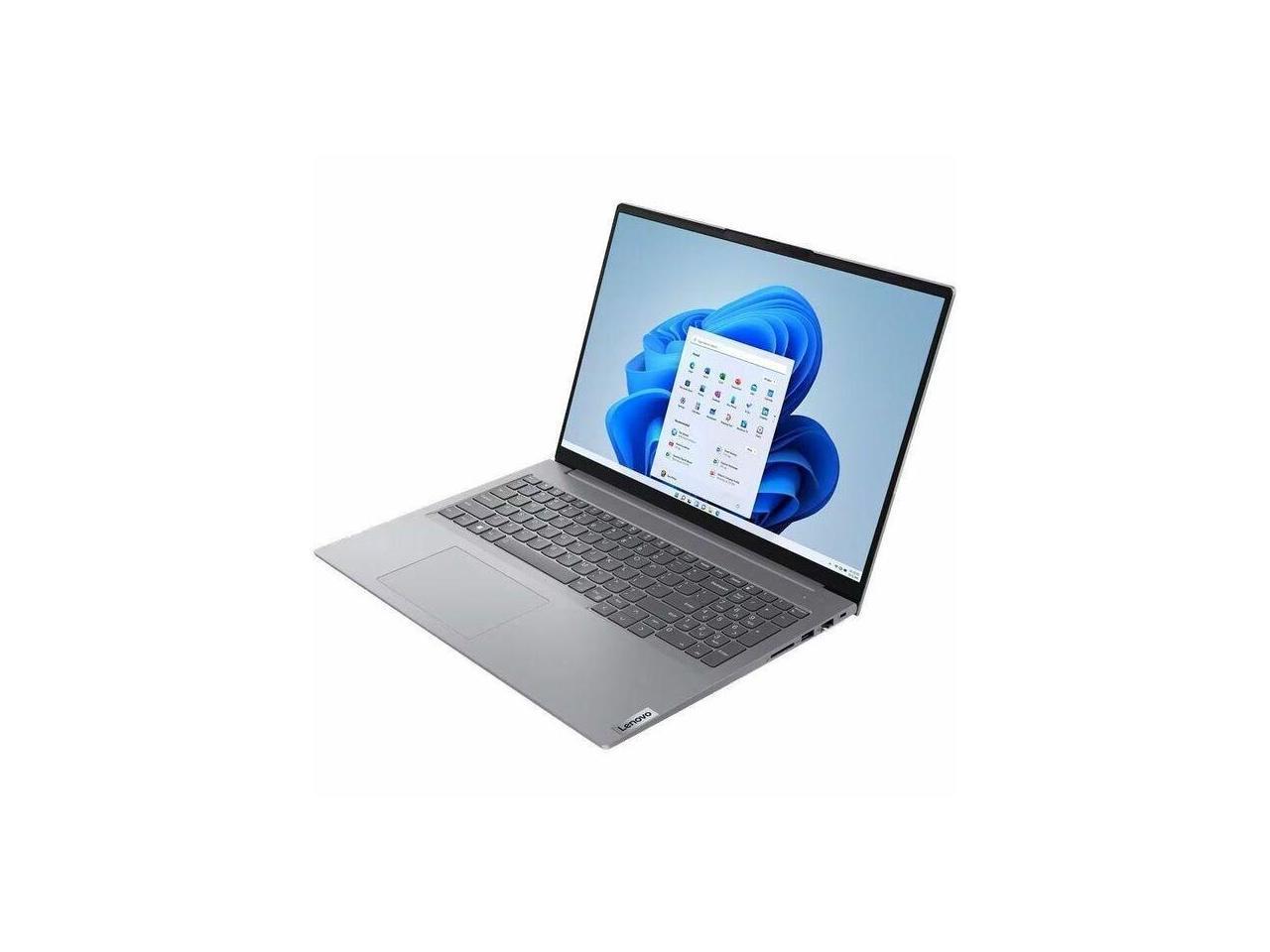 Lenovo ThinkBook 16 G6 IRL 21KH00B0US 16" Touchscreen Notebook - WUXGA - 1920 x 1200 - Intel Core i7 13th Gen i7-1355U Deca-core (10 Core) 1.70 GHz - 32 GB Total RAM - 1 TB SSD - Arctic Gray - In 1