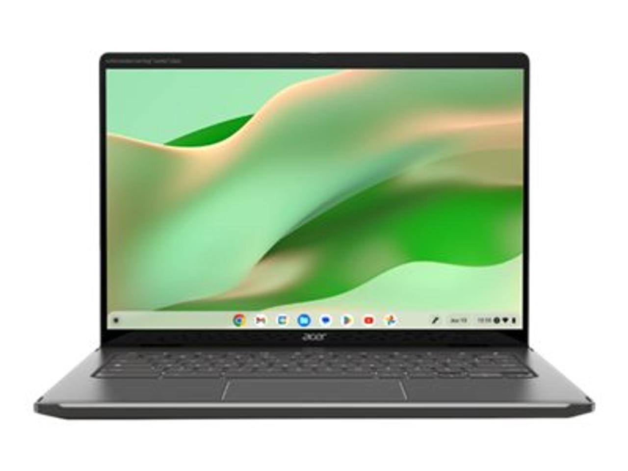 Acer Chromebook Spin 714 CP714-2WN J 14" Touchscreen  1920 x 1200 - Intel Core i5 13th Gen i5-1335U Deca-core (10 Core) 1.30 GHz - 16 GB Total RAM - 256 GB SSD - Steel Gray Model CP714-2WN-57K 1