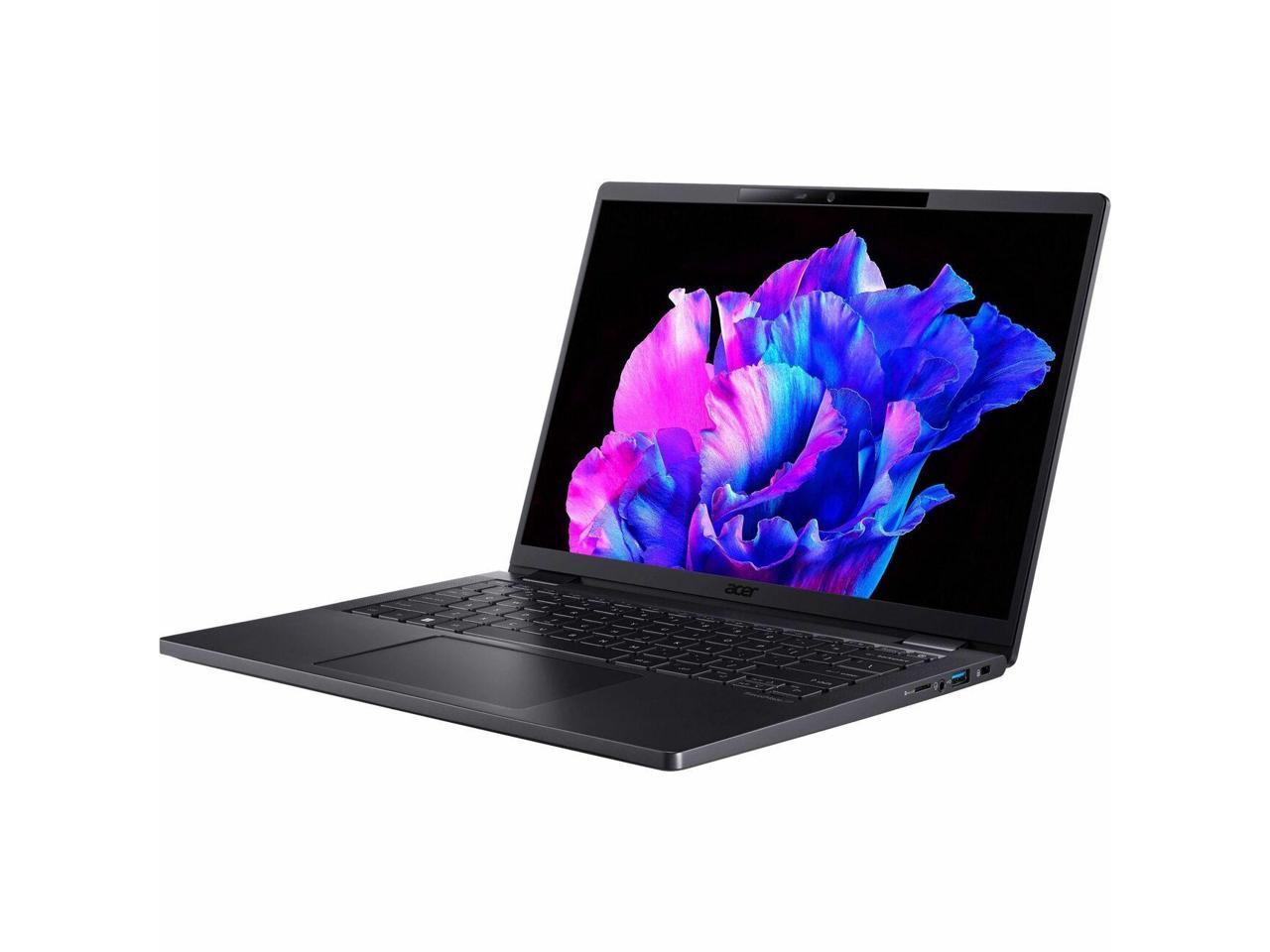 Acer TravelMate P6 14 P614-53T  14" Touchscreen  WUXGA 1920 x 1200 Intel Core i7 13th Gen i7-1355U Deca-core (10 Core) 1.70 GHz - 16 GB Total RAM - 512 GB SSD - Black Model TMP614-53T-715K 2