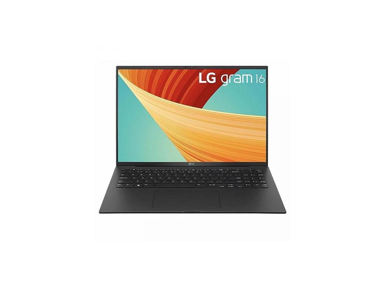 LG gram 16Z90R-N.APC6U1 16" Notebook - WQXGA - 2560 x 1600 - Intel Core i5 13th Gen i5-1340P Dodeca-core (12 Core) 1.90 GHz - 16 GB Total RAM - 512 GB SSD - Charcoal Gray - Intel Chip - Windows 1 1