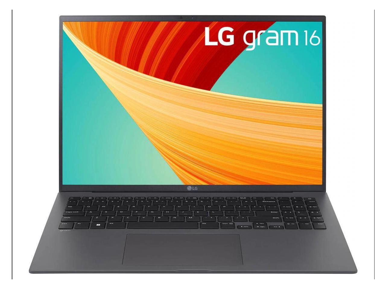 LG GRAM LIGHTWEIGHT 16IN NOTEBOOK, HW TPM, WINDOWS 11 PRO, CORE I5 WITH VPRO, 16GB 1