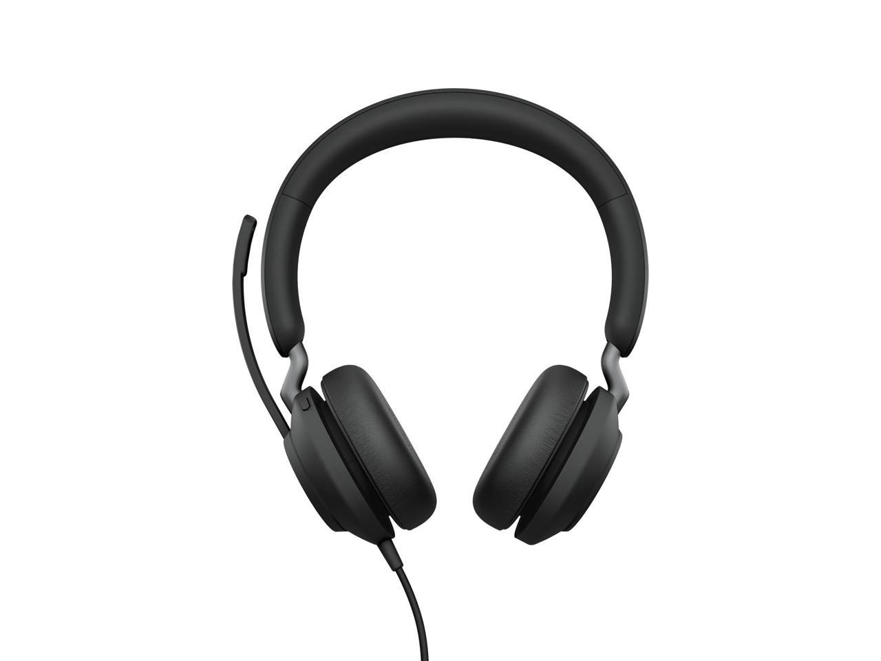 Jabra Evolve2 40 SE UC Stereo - Headset - on-ear - wired - USB-C - noise isolating - Optimised for UC 1