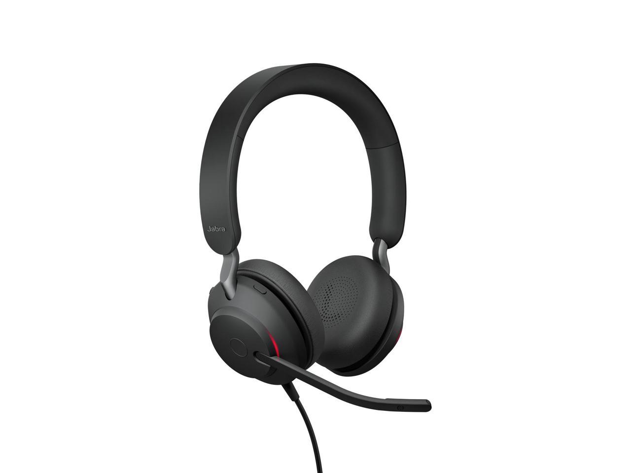 Jabra Evolve2 40 SE UC Stereo - Headset - on-ear - wired - USB-C - noise isolating - Optimised for UC 2