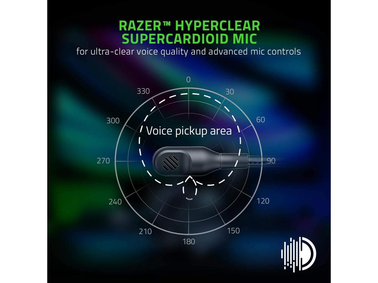 Razer BlackShark V2 Pro Wireless Gaming Headset: THX 7.1 Spatial Surround Sound - 50mm Drivers - Detachable Mic - for PC, PS5, PS4, Switch, Black 2